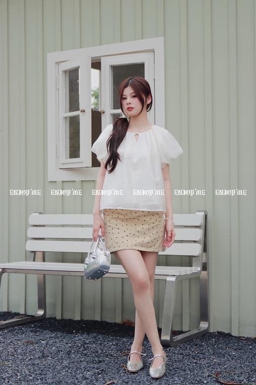 【门店同款】ENJOY夏季花朵印花牛仔半裙 157501330 商品图4