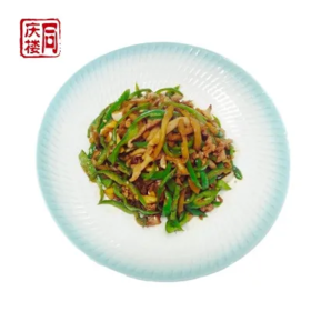 青椒肉丝炒香干(份)