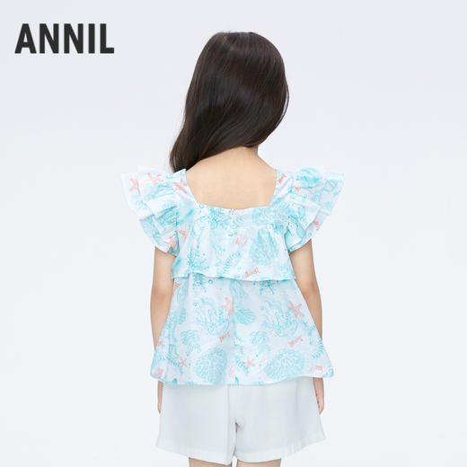 女童甜趣小背心新款安奈儿童装实体店同款XG422598 商品图2