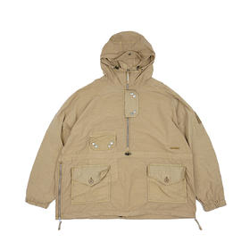 WILD THINGS ROYAL NAVY ANORAK MOD 半拉链套头海军连帽冲锋衣