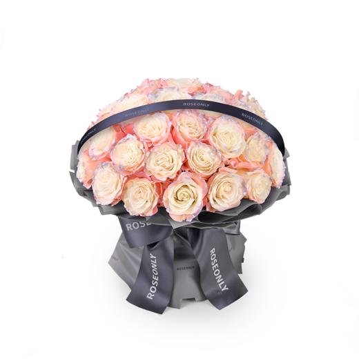 【预售14天发货】【520情人节鲜花礼物】ROSEONLY手捧玫瑰19枝25枝33枝送女友 商品图5