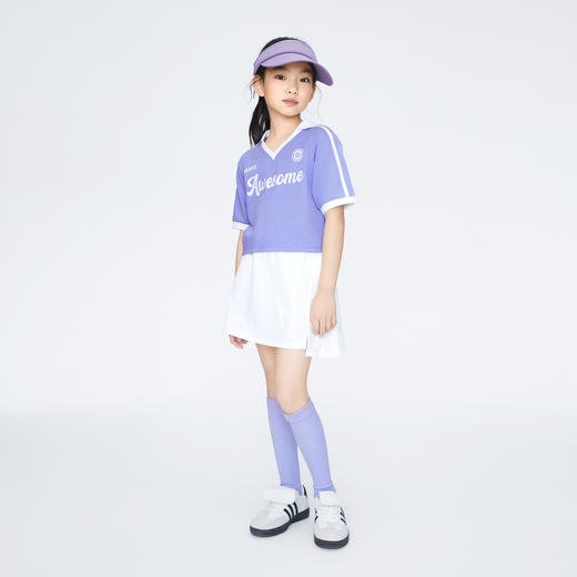 女童撞色运动感针织套装夏季新款安奈儿童装实体店同款AG421788 商品图3