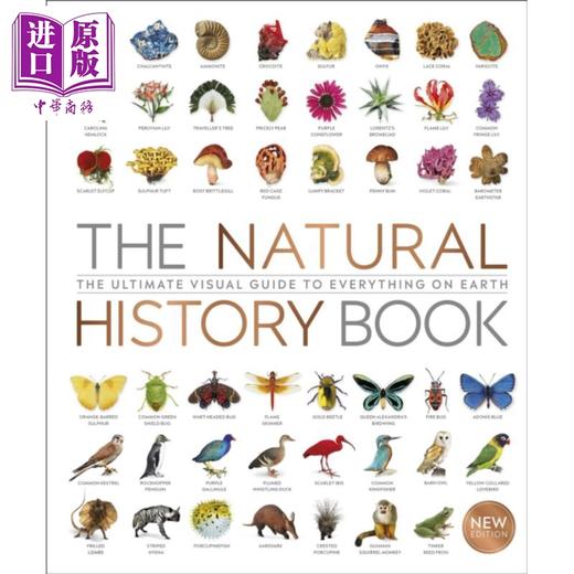 预售 【中商原版】DK博物大百科 2021新版 英文原版 DK-The Natural History Book 自然科学 科普与科学通识 商品图1