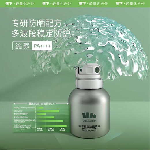 蕉下双效防晒喷雾100ML 商品图3