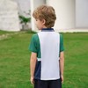mettekids男童短袖t恤2024夏新款撞色拼接童装上衣儿童休闲polo衫 商品缩略图5