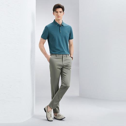 【含莱赛尔】柒牌男装休闲裤男2024春季新款商务通勤上班直筒长裤	126H72070 商品图3