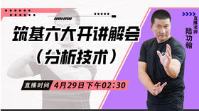 4月29日 筑基六大开讲解会(分析技术)