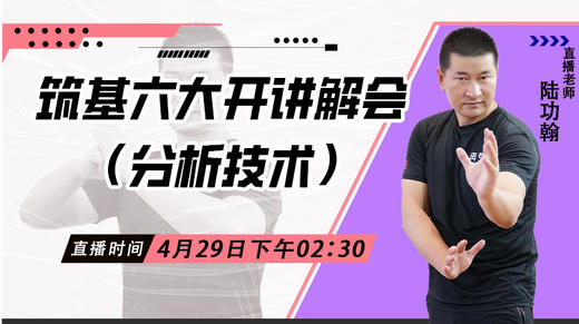 4月29日 筑基六大开讲解会(分析技术) 商品图0