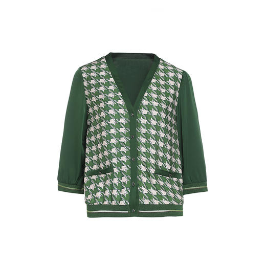 乔万尼新款夏短外套女桑蚕丝凉爽透气外套EM2B706 商品图4