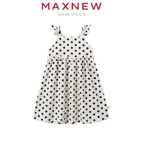 【裙装】小童凉感经典波点连衣裙 1N2355305