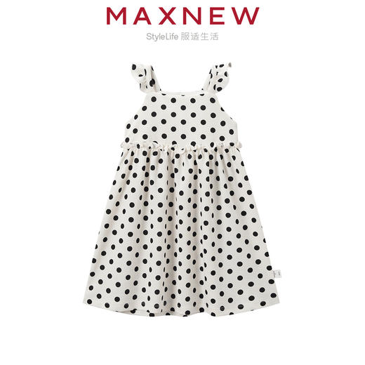 【裙装】小童凉感经典波点连衣裙 1N2355305 商品图0