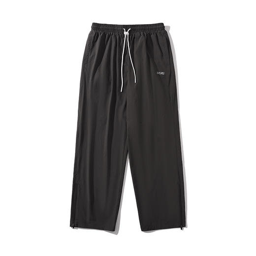 LUSHISI[暗夜]拉链直筒速干透气排汗跑步篮球运动街头潮流长裤男 商品图4