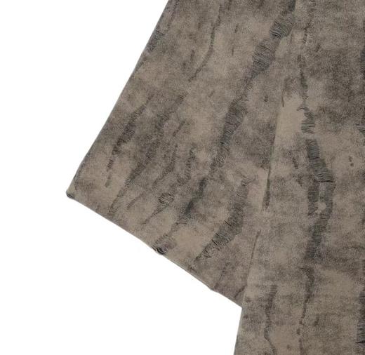 T842夏季新款裂纹印花男士上衣时尚百搭休闲短袖复古宽松圆领T恤 商品图3