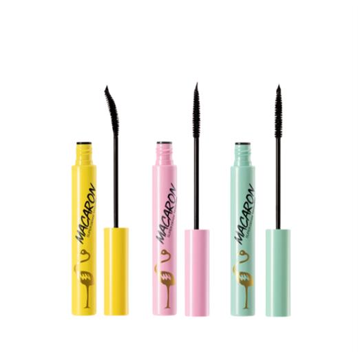 【自营】火烈鸟马卡龙睫毛膏（纤长型自然加长防水不易晕染#1绿管/#粉管/#黄管 可选 商品图1
