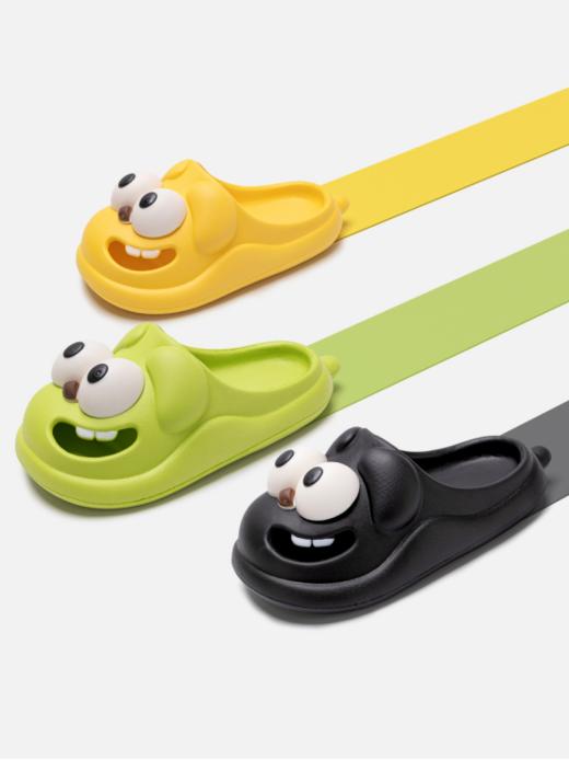 🌈🌈【大眼狗狗儿童家居拖鞋17501t】✅易清洁 省心省力 🌸这款儿童拖鞋的清洁非常方便👀 ✅ 商品图1