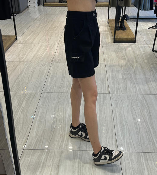 14GD后腰橡筋双侧口袋时尚短裤40325（黑） 夏季 407202032105 商品图2