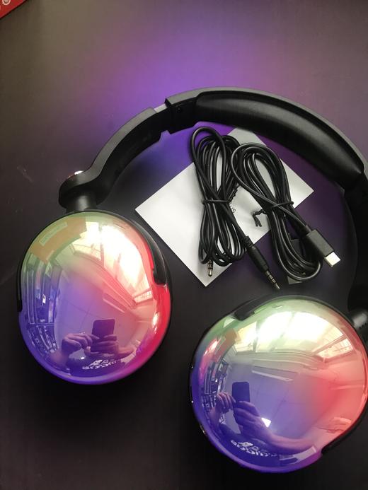 联想官方未上架thinkplus蓝牙头戴式多模RGB游戏耳机 G86C 非7.1（3.5mm） 商品图4