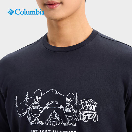 哥伦比亚男式经典印花短袖T恤AE2306 商品图5