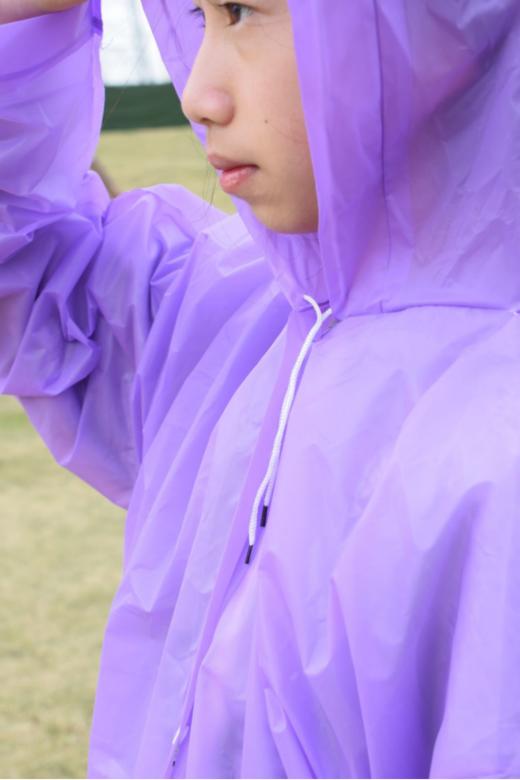 👏【德昕EVA雨衣】✅【环保材质】这款EVA雨衣采用无毒无味的EVA材质，💥安全环保。 商品图1