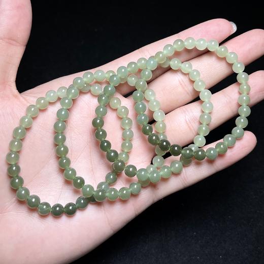 44789和田玉单圈-渐变圆珠 商品图0