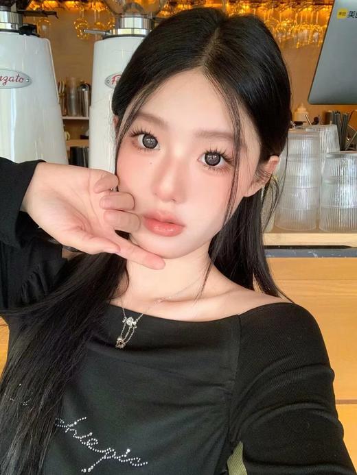 【半年抛大直径】Revelens-陶瓷铃兰 灰-14.5mm【0-1000度 无525/575】高氧非离子 商品图5