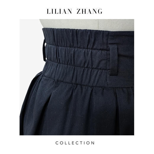 C系列-“定制”—“奢华都市”——摩登新宠——中古风高腰长半裙  2403006 商品图3