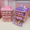 【超可爱❗️儿童益智百物收纳盒】透明可视，创意手工diy，奶油胶制作材料包小女孩玩具大号收纳盒新年礼物新年礼盒年货礼盒 商品缩略图0