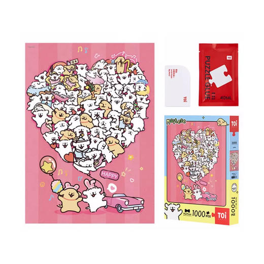 TOI 图益 TOI图益-线条小狗-《小狗气球》-1000片TUYC23000 商品图0