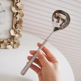 加厚304不锈钢汤勺