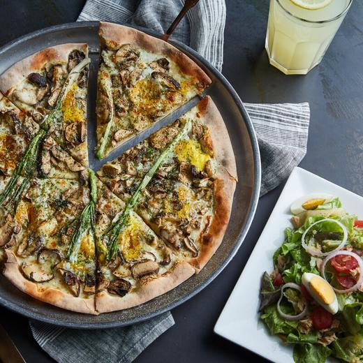 云南松露牛肝菌菇披萨色拉饮品套餐 商品图0