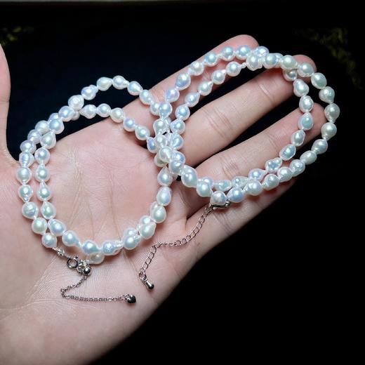 50112珍珠项链-巴洛克水滴圆珠（多样性扣头） 商品图0