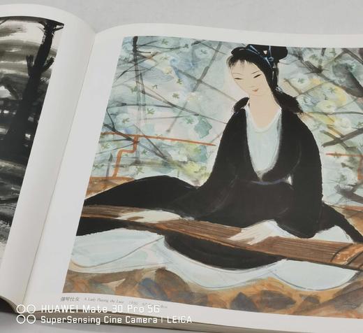 《林风眠画集》，林风眠绘，李霖灿序，12开，平装，收林风眠先生晚期精品94幅，历史博物馆1989年10月初版。238元。 商品图6