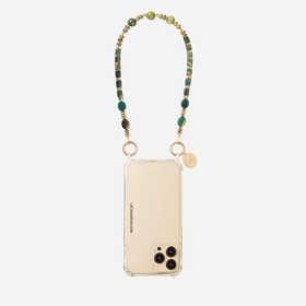 订购6周到｜La Coque Française-GREEN JADE-绿玉 短款手机链［法国设计师］