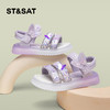 【童鞋】星期六梦幻甜美蝴蝶渐变亮面女童凉鞋SSC2135L01 商品缩略图4