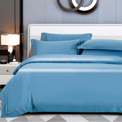 精品全棉贡缎四件套 DME1418 商品图1