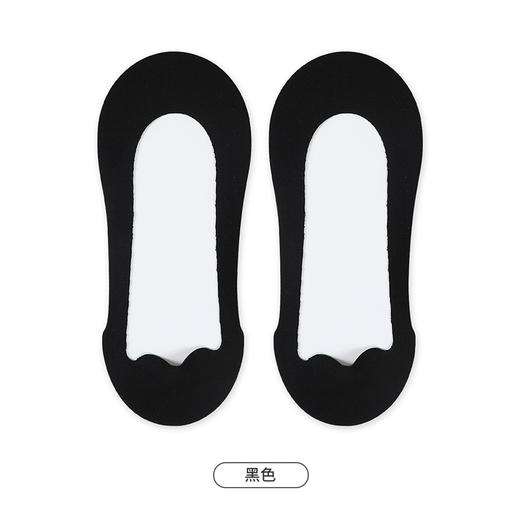 都市丽人简约系列隐形袜女锦纶袜子薄款隐形袜LC4CA4 商品图4