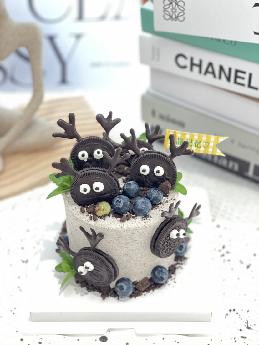 四寸奥利奥咸奶油蛋糕 下单前请仔细阅读商品详情