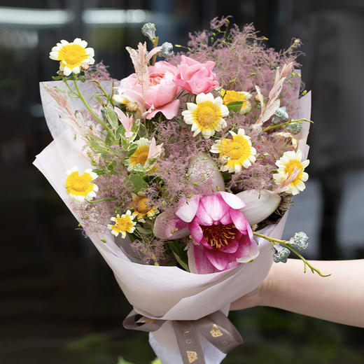 「粉黛」花束 商品图0