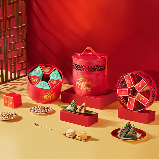 臻味&上新了故宫-1.237kg宫廷·锦礼礼盒#2024端午 商品图4
