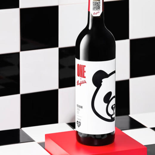 奔富一号 中国产区 混酿红葡萄酒（Nigo熊猫版）750ml 多规格 商品图3