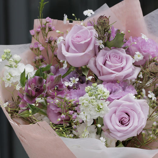「紫韵嫣然」花束 商品图1