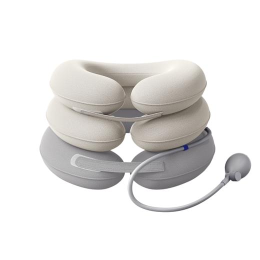 乐宝来充气式三层颈托牵引器旅行颈枕【气囊升级款】 商品图4