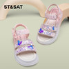 【童鞋】星期六梦幻甜美蝴蝶渐变亮面女童凉鞋SSC2135L01 商品缩略图7