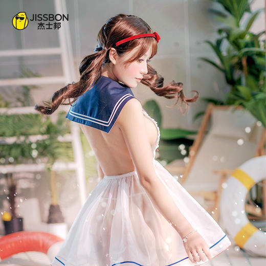 【水手制服】纯欲性感jk裙 床上战袍免脱睡衣 商品图3