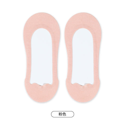 都市丽人简约系列隐形袜女锦纶袜子薄款隐形袜LC4CA4 商品图2