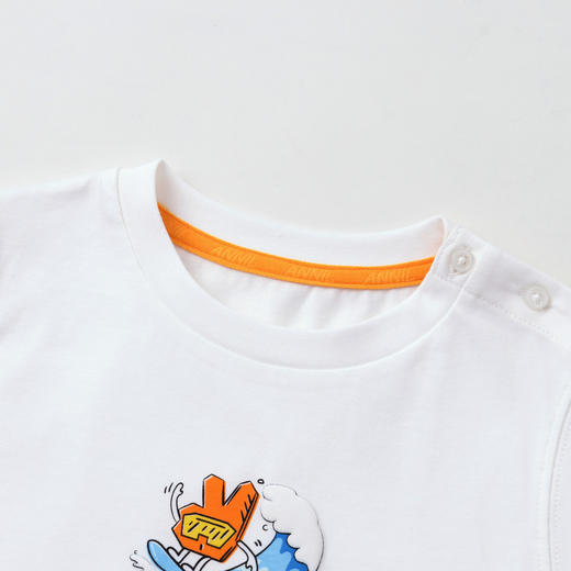 男童记忆棉凉感背心新款安奈儿童装实体店同款XB422593 商品图4