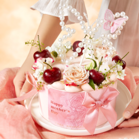 蝴蝶倾心--酸奶蜜桃口味