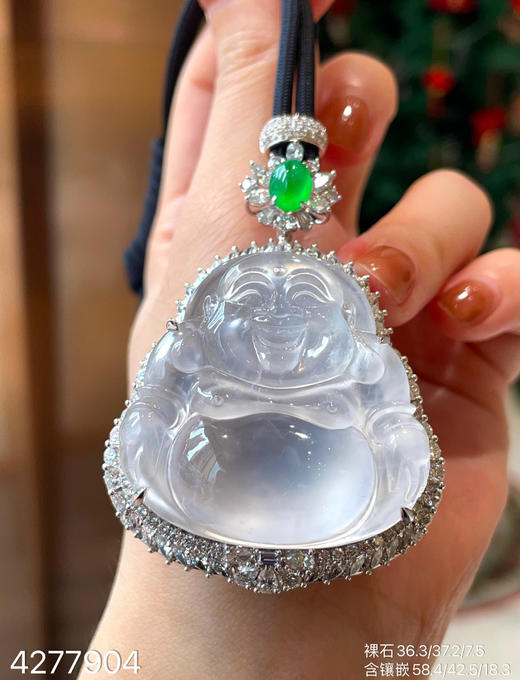 玻璃种佛公吊坠【4277904】具体价格微信咨询 商品图0