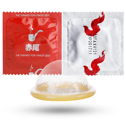 赤尾 超薄避孕套 男女用安全套 三合一24只装 计生成人用品 商品图4