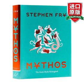 英文原版 Mythos 希腊神话故事 精装插图版 Stephen Fry 英文版 进口英语原版书籍
